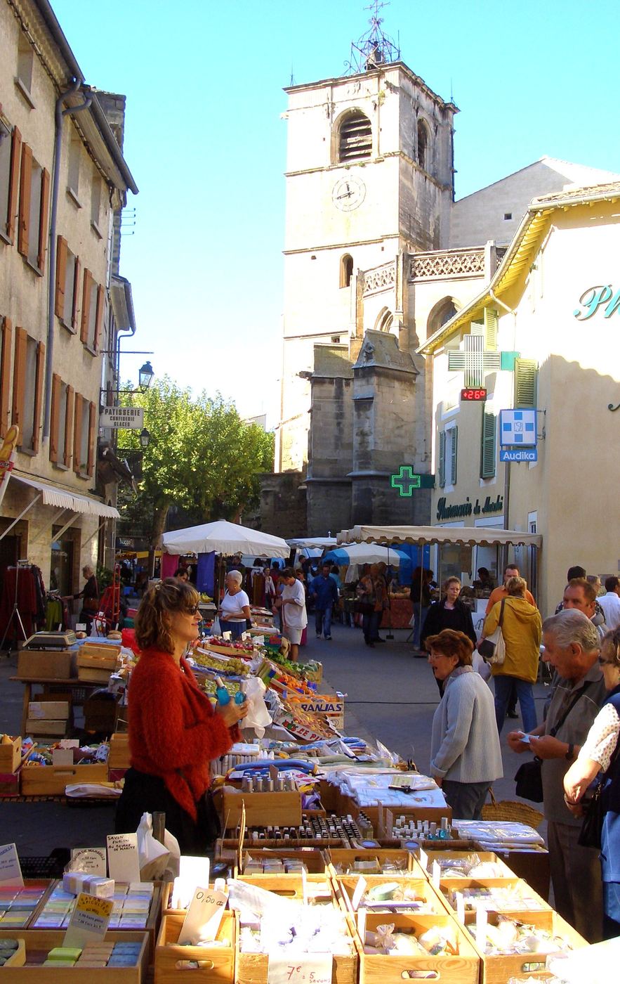 L’Isle-sur-la-Sorgue, Wasserlauf im Ort